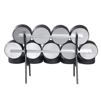 Livingroom Modern Leather Accent Chairs , Marshmallow Modern Comfy Chair