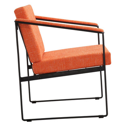 Living Room Modern Leisure Chair Fabric Upholstering Material High Stability